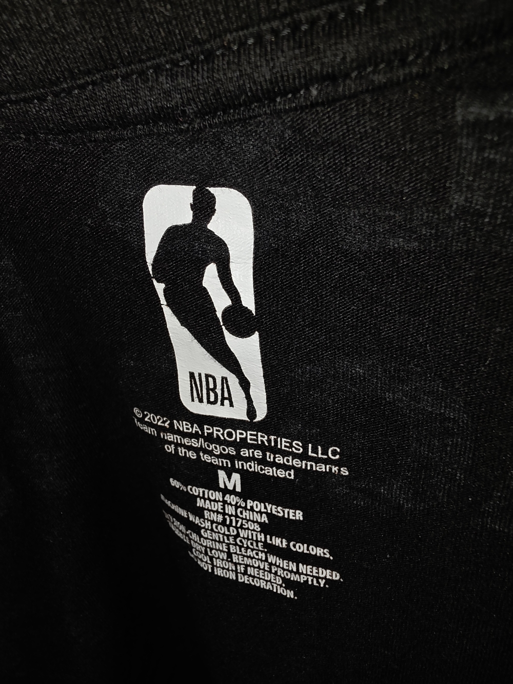 NBA Black Graphic Womens T-Shirt - NBA Chicago Bulls